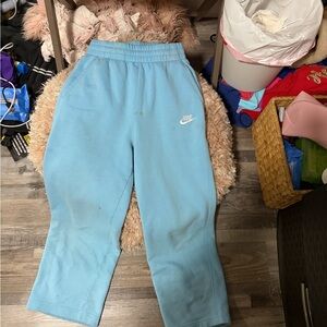 Nike Kids Light Blue Joggers